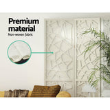 6 Panel Room Divider Screen 244x170cm - White