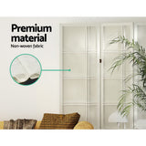 3 Panel Room Divider Screen 132x179cm - White
