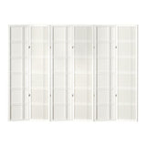 6 Panel Room Divider Screen 265x179cm - White
