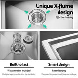 100x60cm Commercial Stainless Steel Sink Kitchen Bench