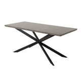Carter Rectangular Dining Table Mdf Marbling