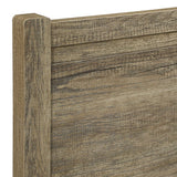 Evelyn Natural Wood MDF Bed Frame - Oak Queen