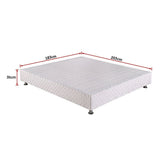Andrea Ensemble Bed Base - White King