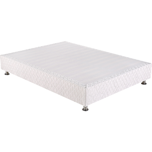 Andrea Ensemble Bed Base - White Queen