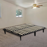 Eliana Metal Bed Frame - Black Queen