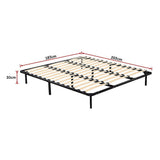 Eliana Metal Bed Frame - Black King