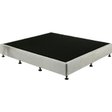 Frolic Ensemble Bed Base & Mattress Package with 34cm Mattress - Light Grey King