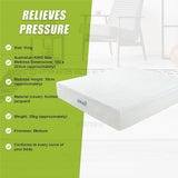 Kairos 30cm Green Tea Memory Foam Mattress Cooling Comfort - King