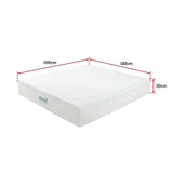 Kairos 30cm Green Tea Memory Foam Mattress Cooling Comfort - King