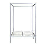 Lilian Four Poster Bed Frame - Cream Double
