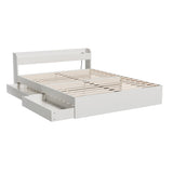 Lazulite Bed & Mattress Package with 32cm Mattress - White Queen