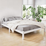 Sapphire Bed & Mattress Package no Drawers - White Double