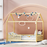 Topaz Bed & Mattress Package with Trundle - Oak Single