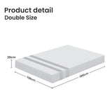 Amaris 20cm Memory Foam Mattress Cooling Gel - Double