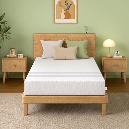 Renley 25cm Memory Foam Mattress Cooling Gel - Double
