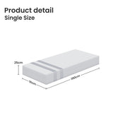 Renley 25cm Memory Foam Mattress Cooling Gel - Single
