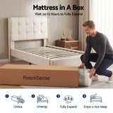 Hazel 34cm Thick Medium Firm Hybrid Mattress with Tencel Cooling Pocket Spring - Double