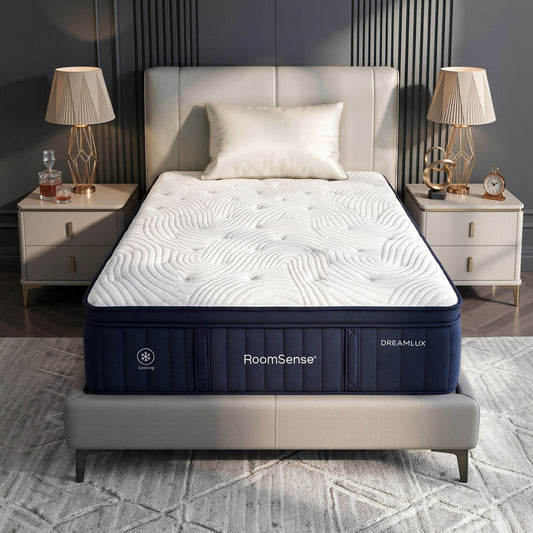 Hazel 34cm Thick Medium Firm Hybrid Mattress with Tencel Cooling Pocket Spring - Double