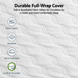 Corinne 26cm Orthopedic Firm Mattress for Back Pain Relief - Queen
