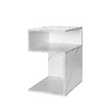 Murray Wooden Bedside Table Side Table Wood Nightstand Storage Cabinet Bedroom - White