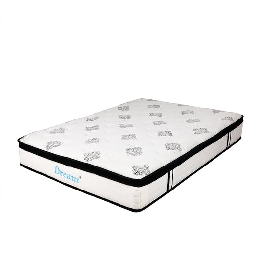 Elisa 30cm Mattress Spring Premium Top Foam Medium Firm - King Single