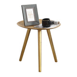 Icarus Side End Table Antique Storage Modern Furniture - Gold