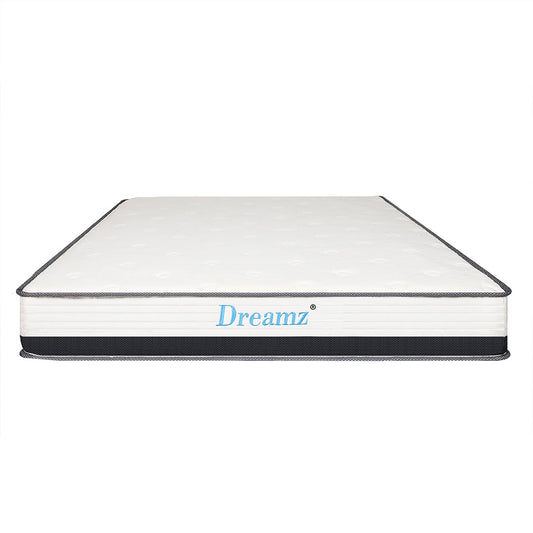 France 21cm Spring Mattress Premium Top Foam Medium Firm - Queen