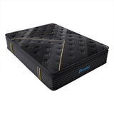 Nicola 35cm Spring Mattress Bamboo Euro Top Pocket HD Egg Foam - King Single