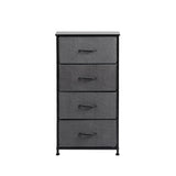 Levede Storage Cabinet Tower Chest Dark Grey