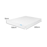 Zera 13cm Mattress Spring Coil Bonnell Sleep Foam Medium Firm - Queen