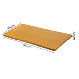 Levede Desktop For Motorised Adjustable Black 140x70cm Natural