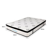 Elisa 30cm Mattress Spring Premium Top Foam Medium Firm - King Single