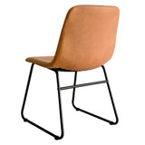 Cressida Set of 2 Dining Chairs - Brown