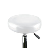 Set of 2 Swivel Salon Barstool Hairdressing Stool Barber Chair Equipment Beauty White