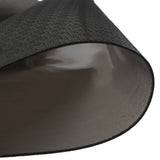 Esther 120x90 Home Office Chair Mat Room Computer Work Floor Protectors No Pins - Black