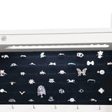 Mirror Jewellery Cabinet Makeup LED Light Storage Cosmetic Organiser Box