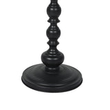 Ignatia Side Table Vintage End Round - Black