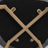Cade Set of 2 Dining Chairs Seat Velvet French Provincial Kitchen Lounge - Grey